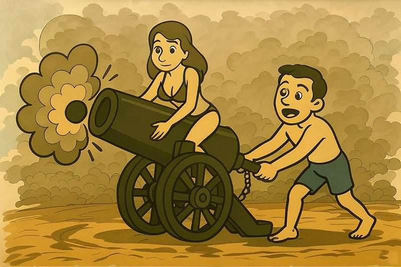 Đàn ông thể hiện sức mạnh giường chiếu